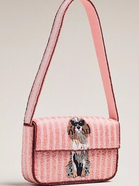 Anthropologie The Fiona Beaded Bag: Animal Edition 🐾🐶🦴
